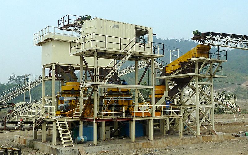 Línea de trituración de cobre de 500 toneladas por hora en Congo