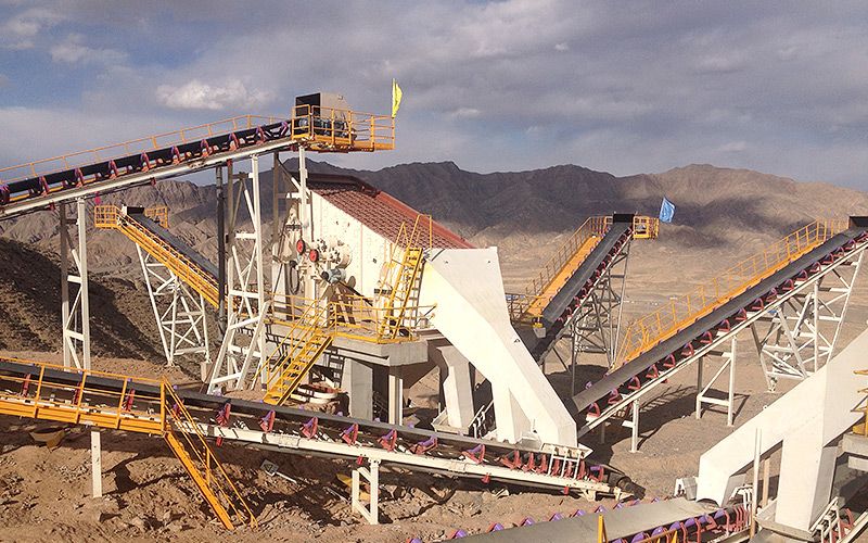 Línea de trituración de piedra caliza de 600 toneladas por hora en Qinghai