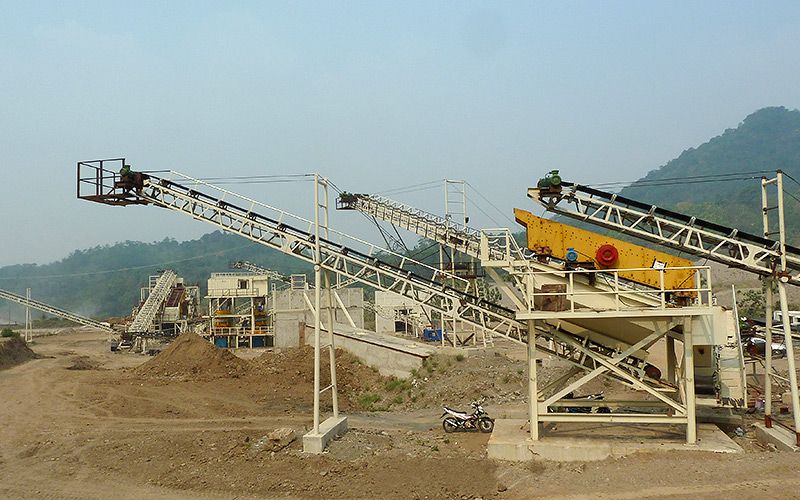 Línea de trituración de cobre de 500 toneladas por hora en Congo